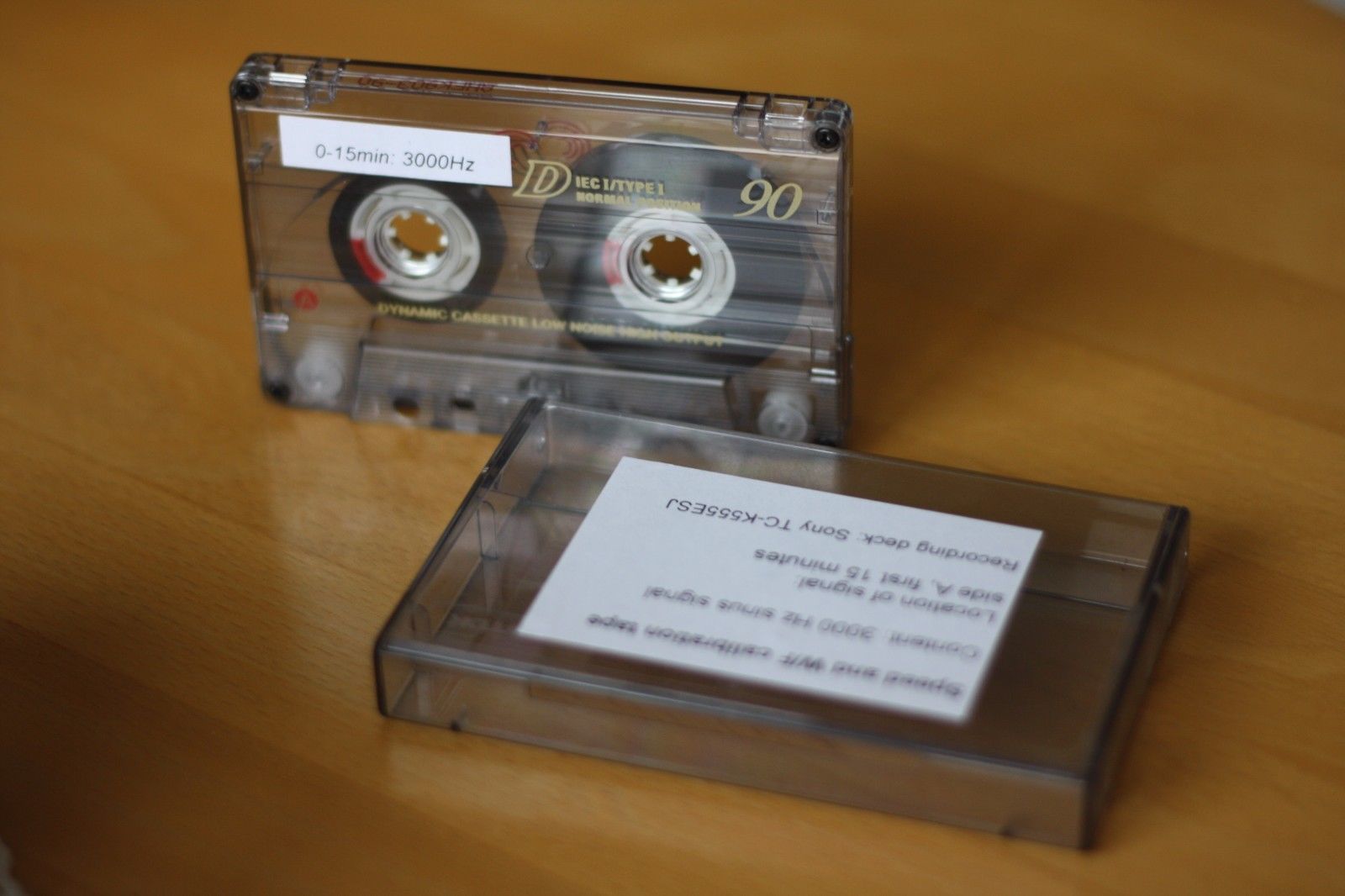thumbnail image 2 of Maxell Professional Series C-45 4-in-1 Test/Calibration Cassette Tape L/R Level Speed W&F Azimuth Japan 2 of 6