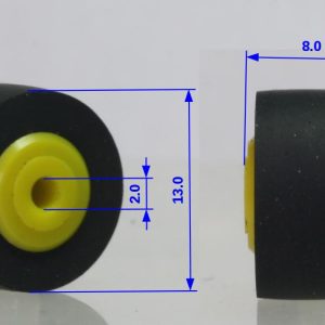 Sony TC-K909ES right pinch roller (Take-Up)
