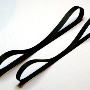 Set of Two Belts for Later Versions of Aiwa AD-F990 Cassette Deck