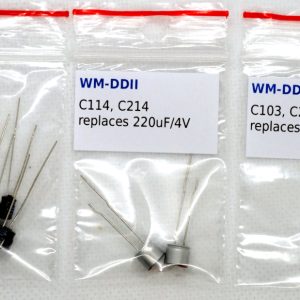 Sony WM-DD2 Capacitor upgrade kit