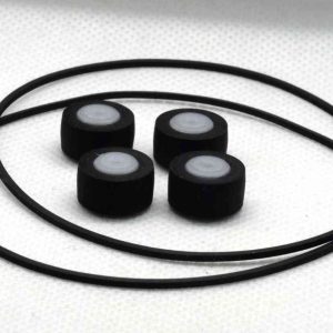 Complete basic repair set for Sony TC-WR10ES Cassette Deck - 6 pieces