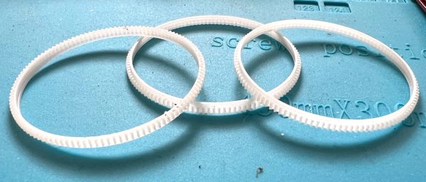 Sony WM-10 take-up reel replacement gear ring - Image 3
