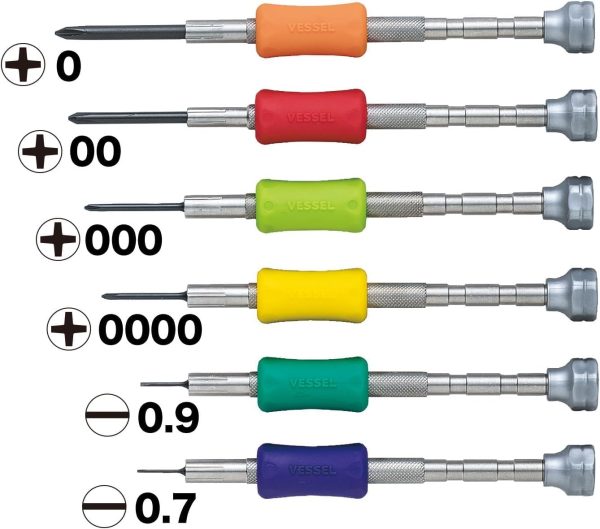 VESSEL Precision Screwdriver Set: TD-56SE - Image 2
