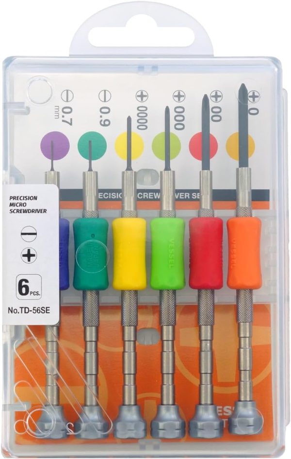 VESSEL Precision Screwdriver Set: TD-56SE - Image 4